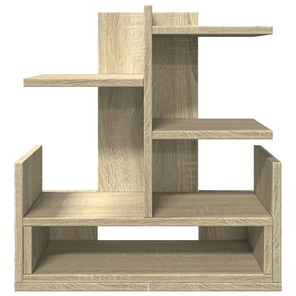 vidaXL Organizér na stôl, dub sonoma 49x20x52,5 cm, kompozitné drevo