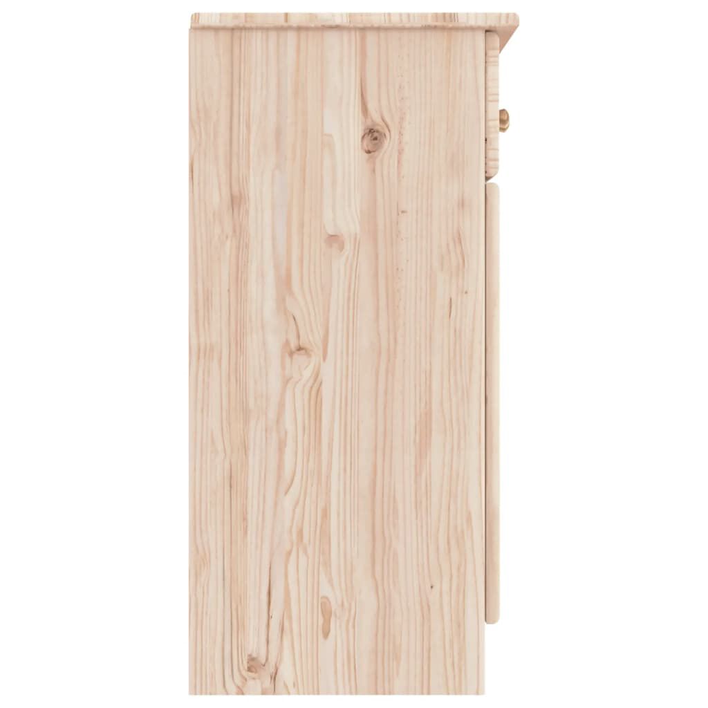 vidaXL Komoda ALTA 112x35x73 cm borovicový masív