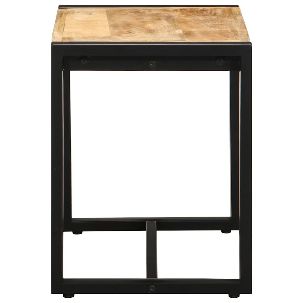 vidaXL Lavica 60x35x45 cm Masívne hrubé drevo Mango