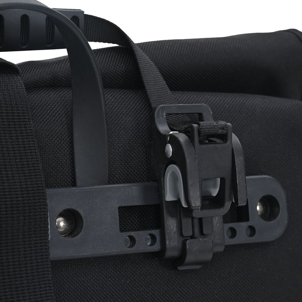 vidaXL Taška na bicykel pre nosič 20L Čierna 34x16x59 cm