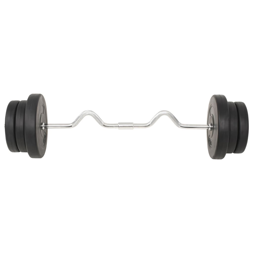 vidaXL Súprava závaží a činiek, 60 kg