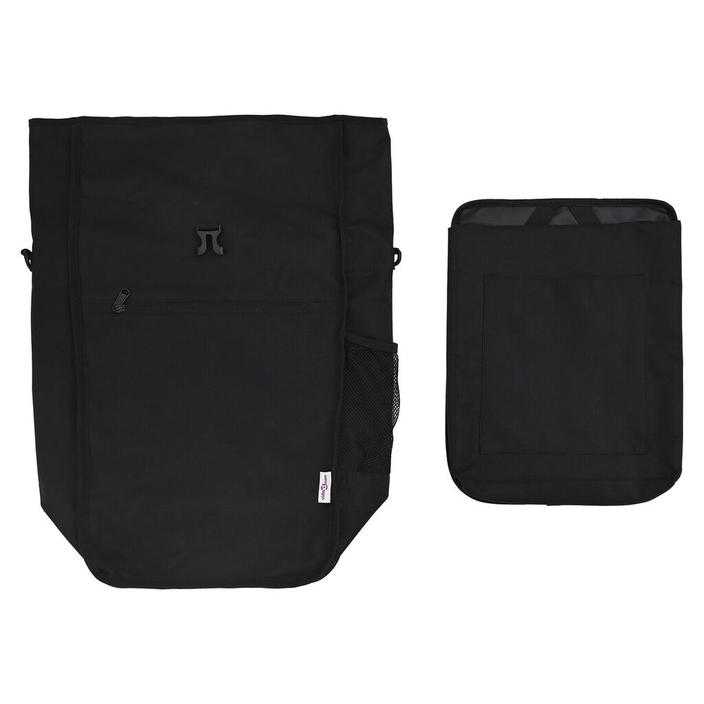 vidaXL Taška na bicykel pre nosič 20L Čierna 34x16x59 cm