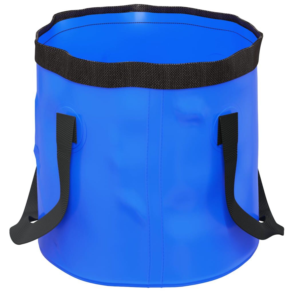 vidaXL Skladacie vedrá 2 ks modré 20 l PVC