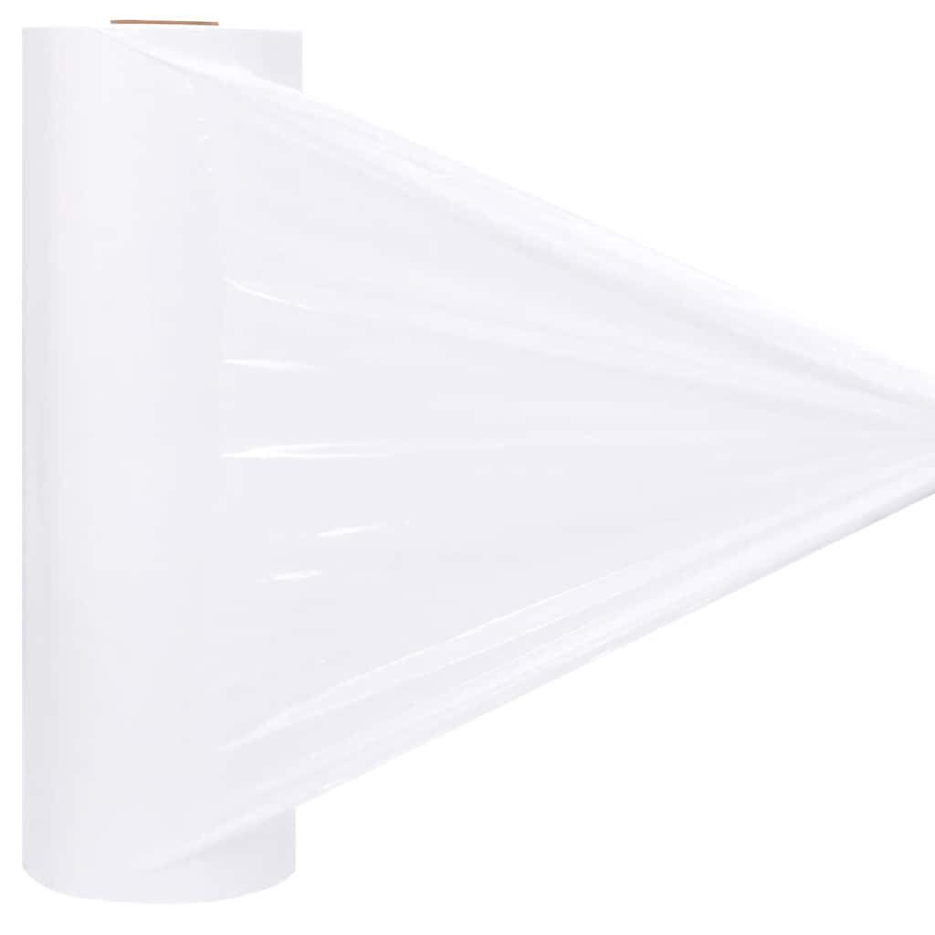 vidaXL poľnohospodárska stretch fólia biela 25 µm 50 cm x 1800 m
